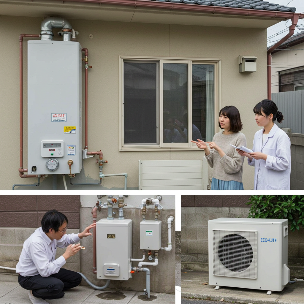 ガス・電気・エコキュートの違いとコスト比較