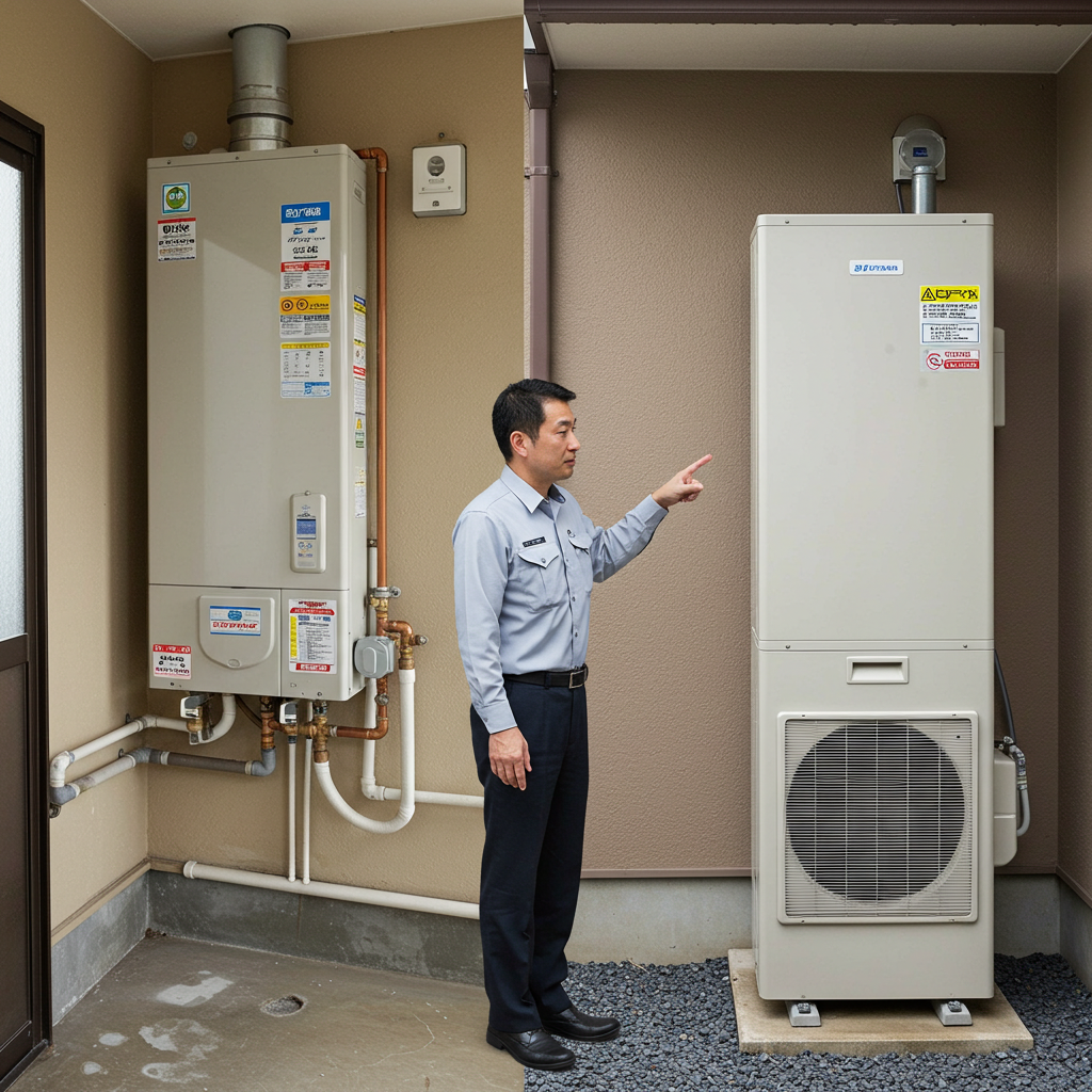 ガス給湯器と電気給湯器の仕組みの違い（基礎を押さえて比較の前提を揃える）