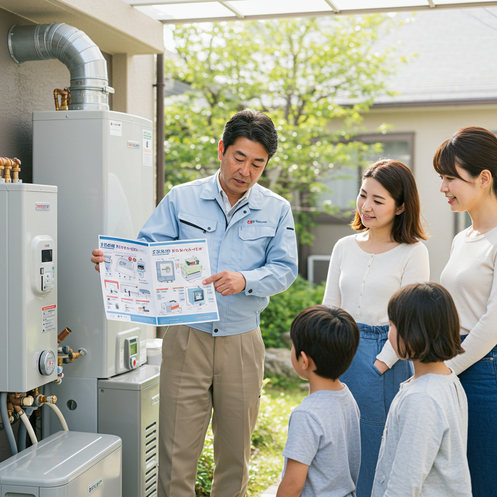 給湯器の号数と種類の選び方の基本