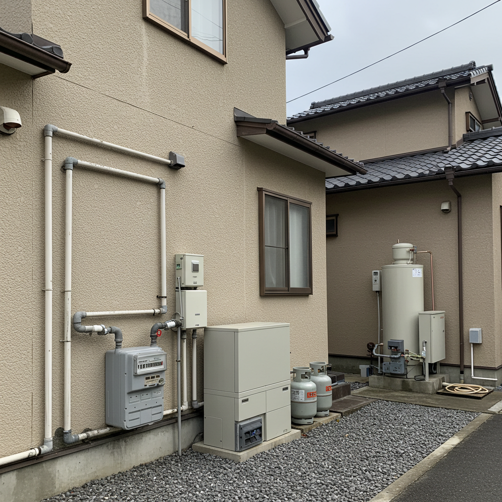 都市ガスとプロパン比較