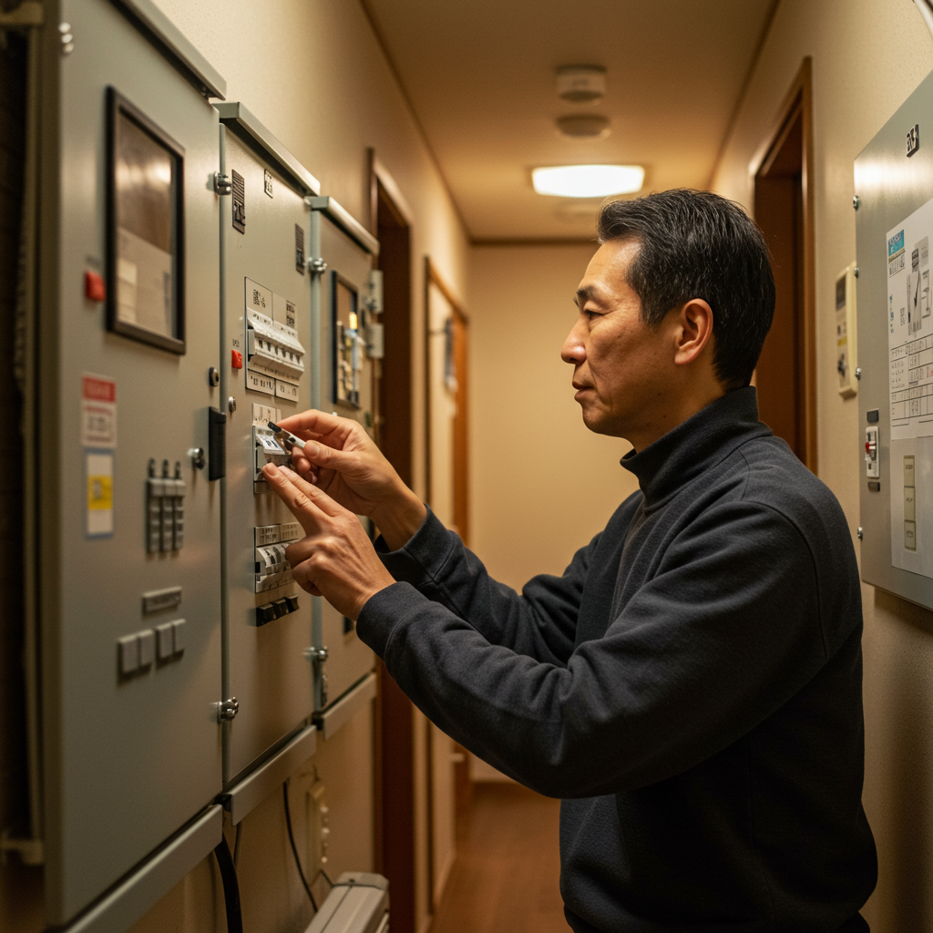 停電・ブレーカー復帰後