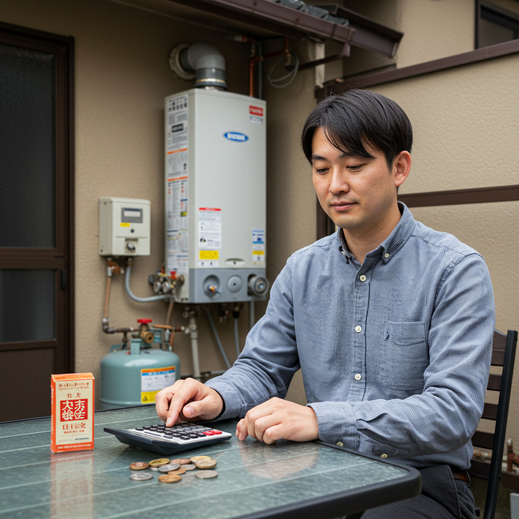 年間光熱費と都市ガス・LPガス・灯油単価