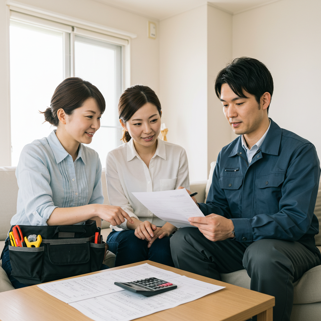 本体価格と工事費の目安