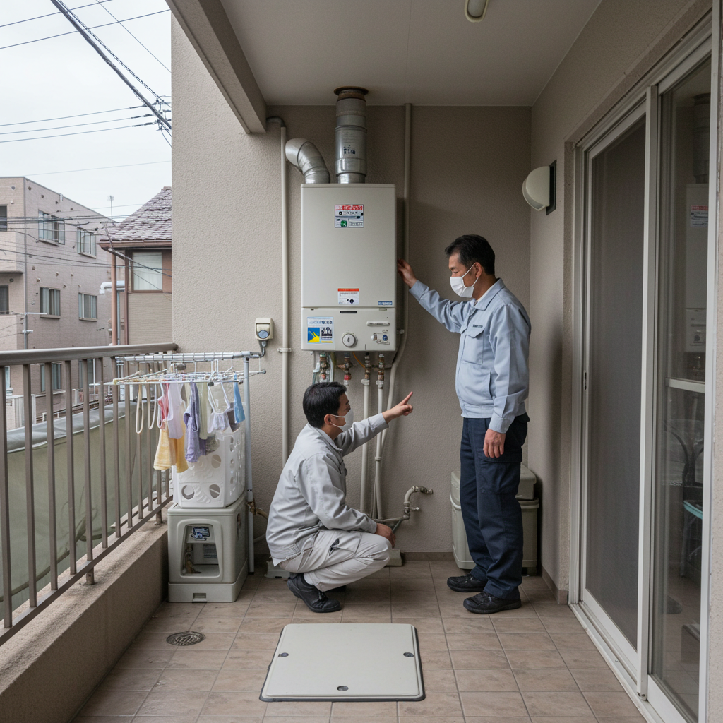 ベランダ設置の注意