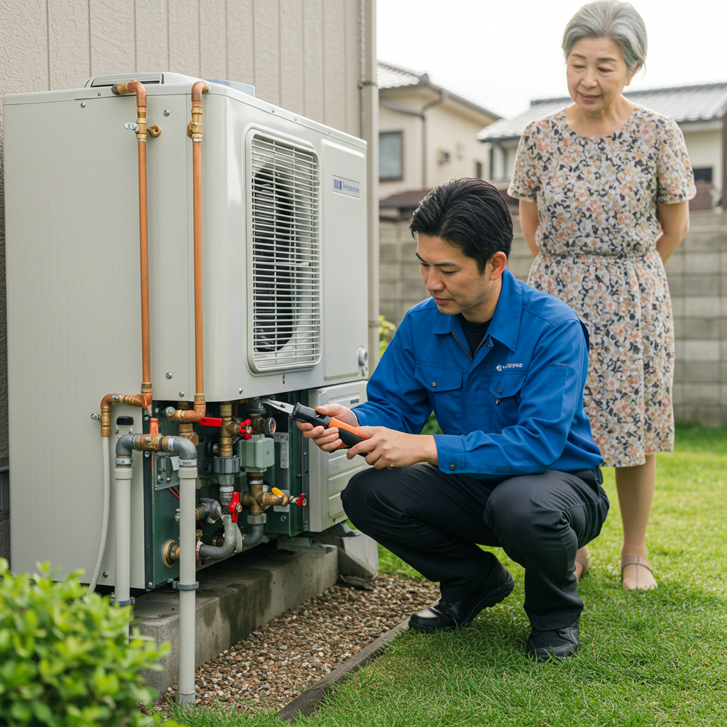給湯器 ヒートポンプ 水漏れの対処