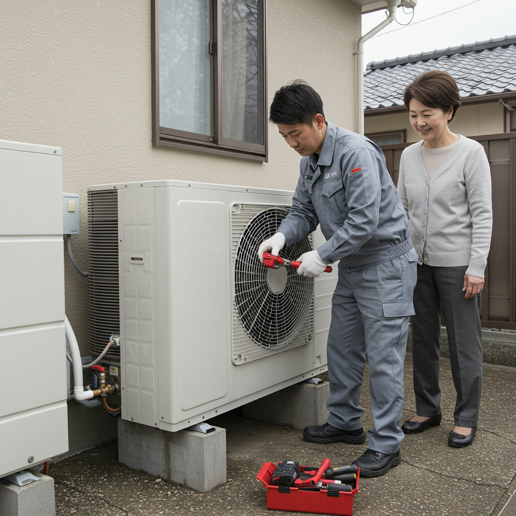 ヒートポンプのみ交換する費用はいくらですか 解説