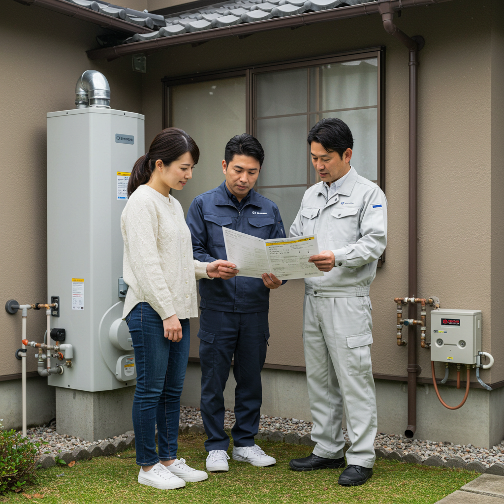 給湯器を買い替える費用はいくらですか？