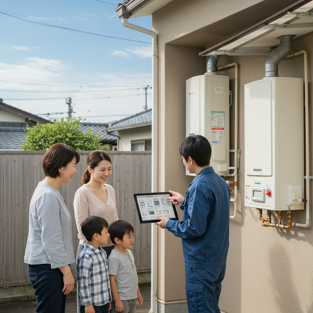給湯器 交換 費用 戸建ての料金帯