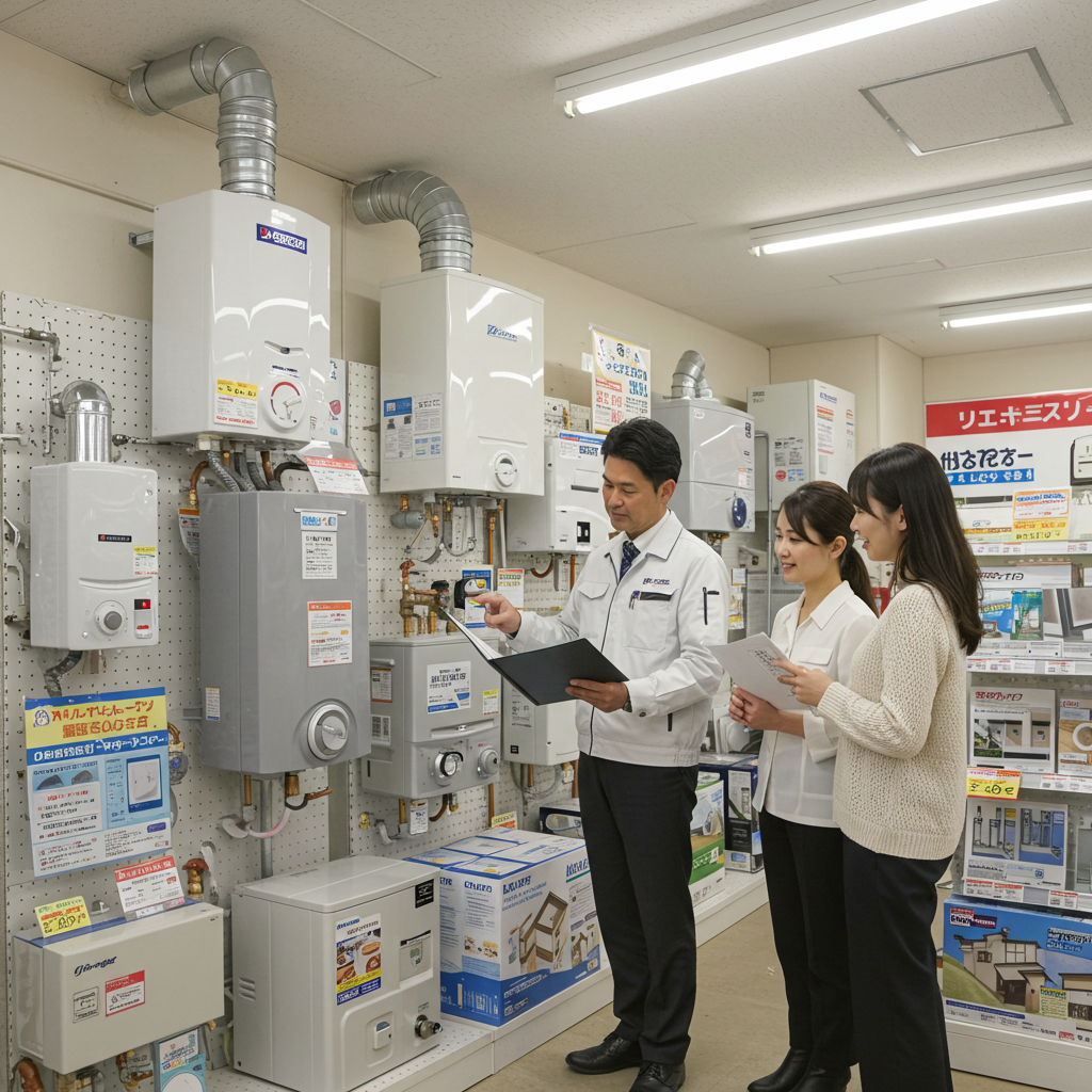給湯器交換 ホームセンターの実情