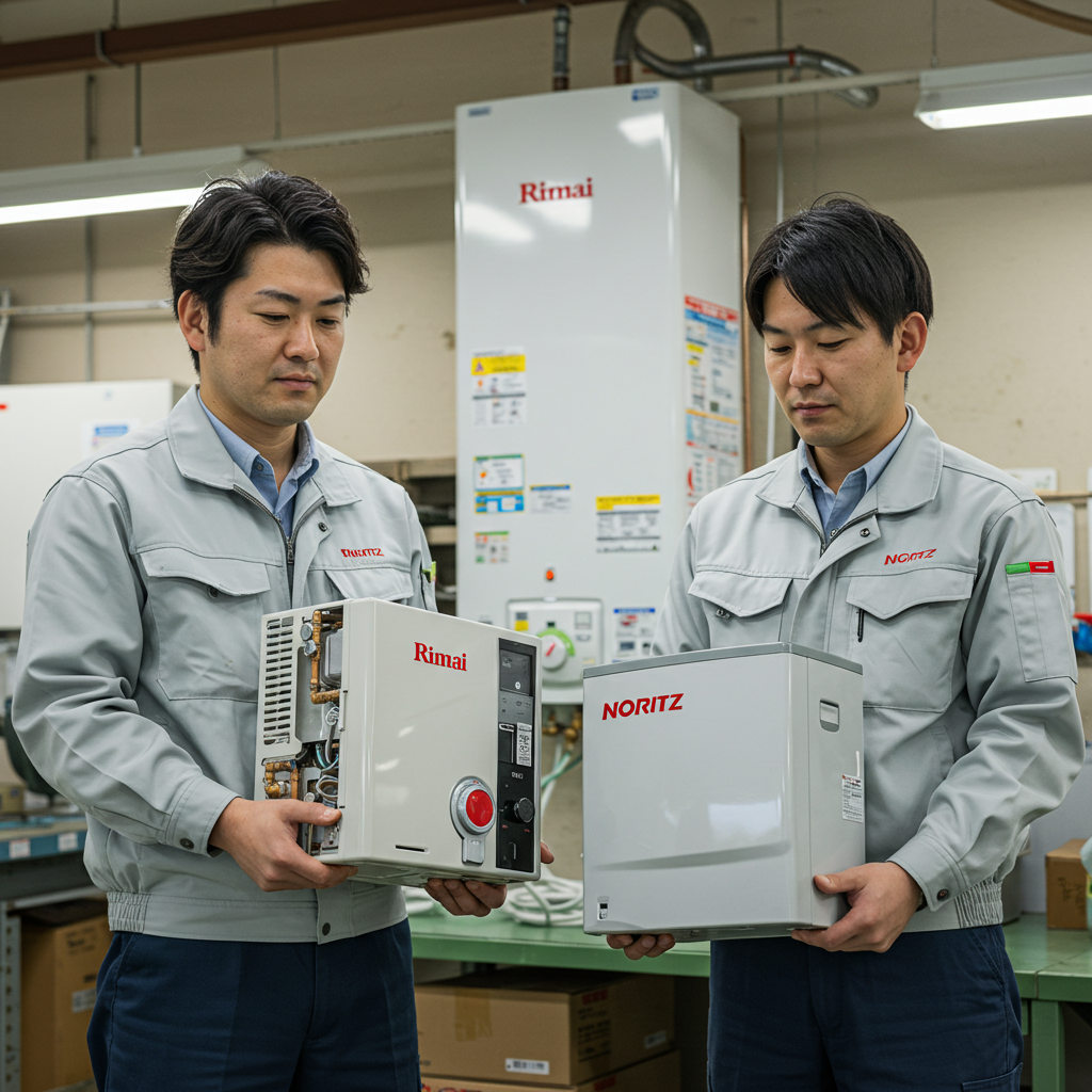 給湯器はリンナイとノーリツのどちらが良いですか？