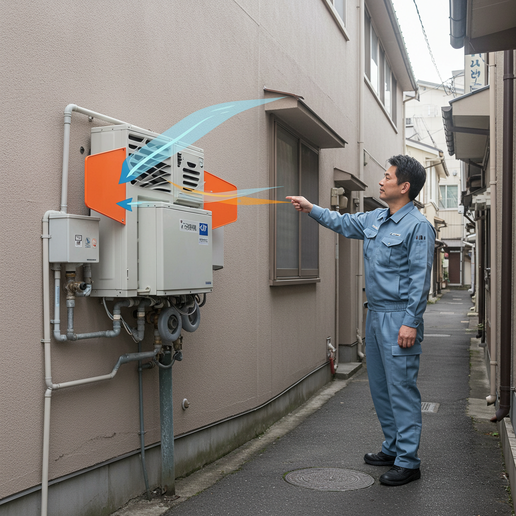 強風・設置環境の対策