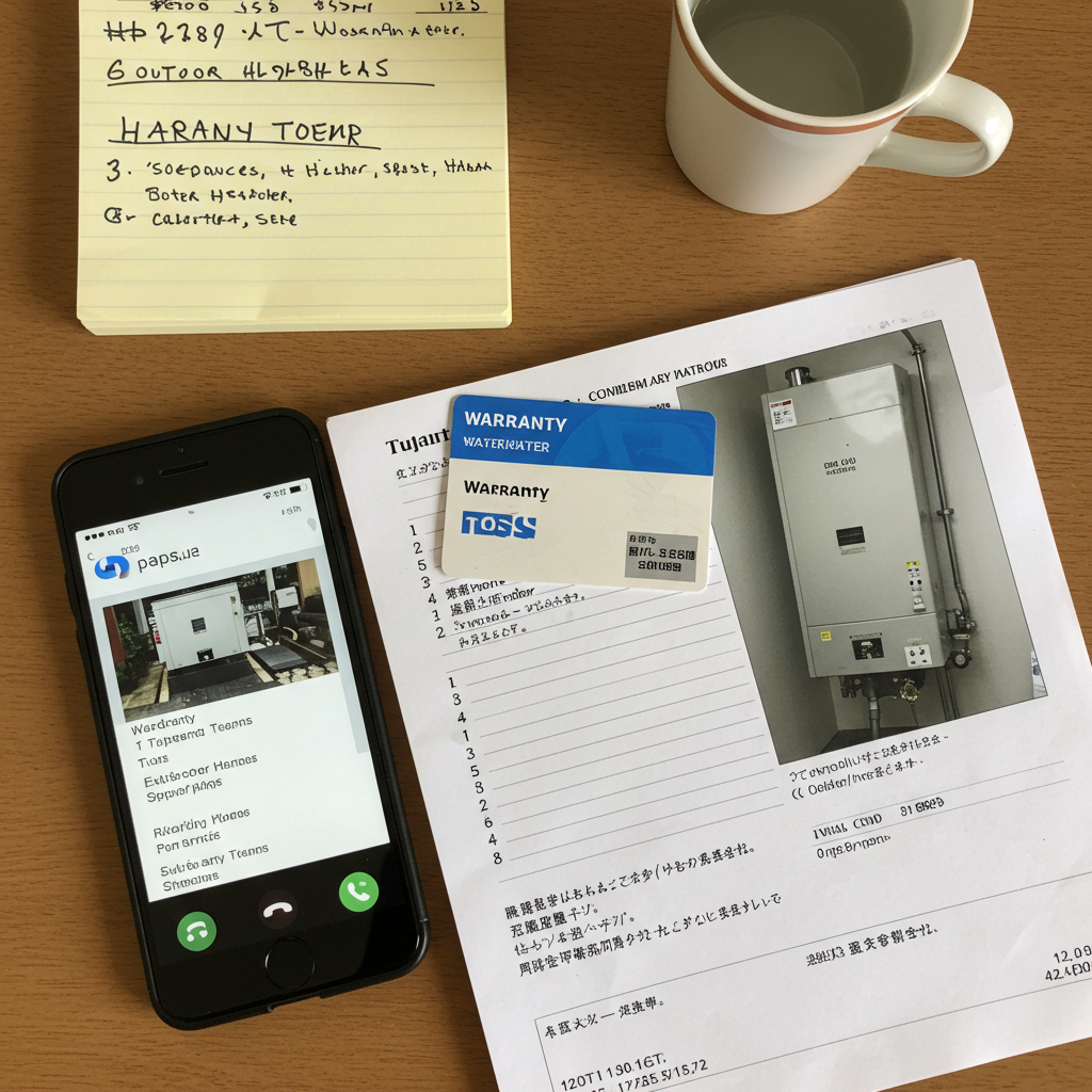 サポート連絡の準備事項