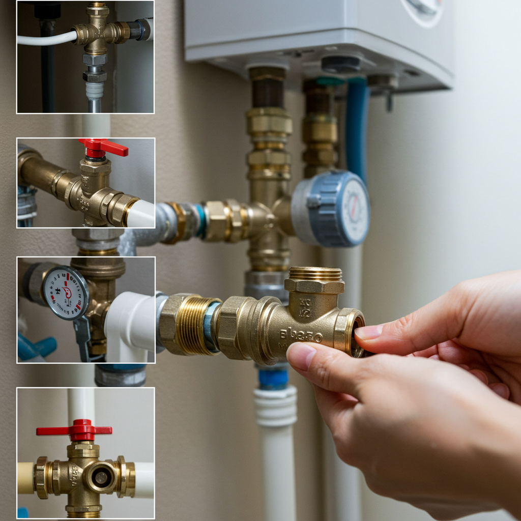 元栓・止水栓の全開確認