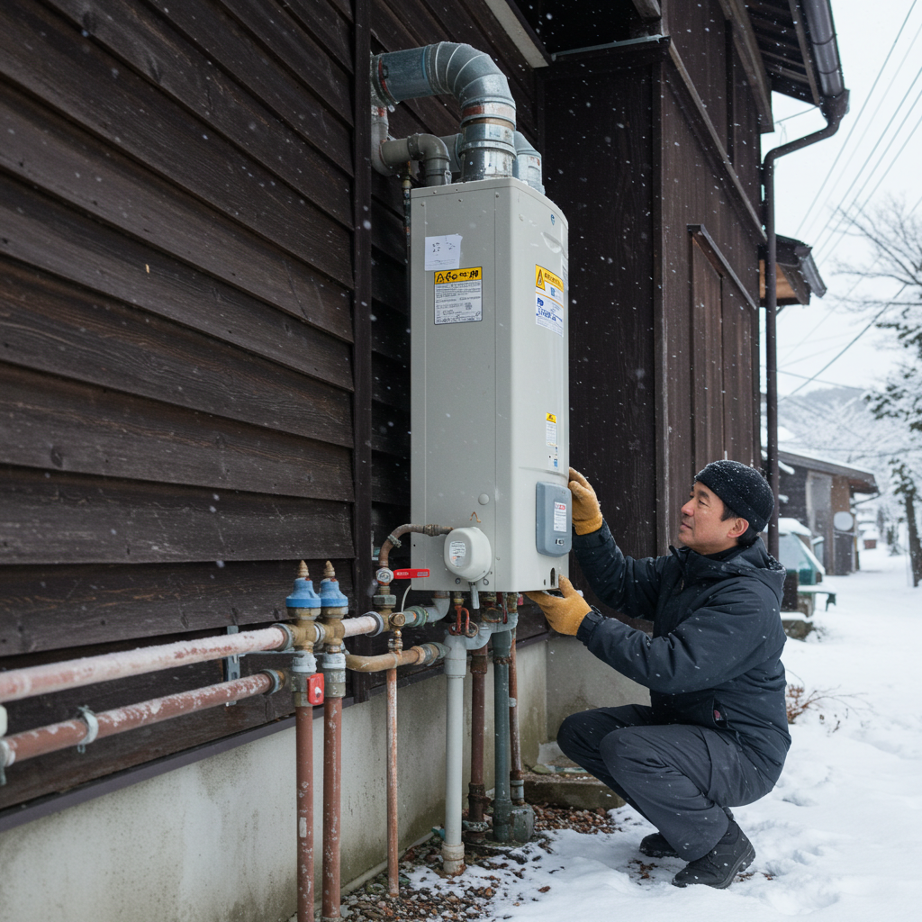 冬だけお湯が出ない要因