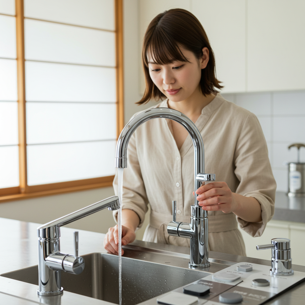 混合水栓と単水栓の違い