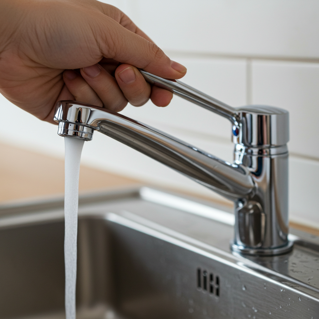 シングルレバーの仕組み