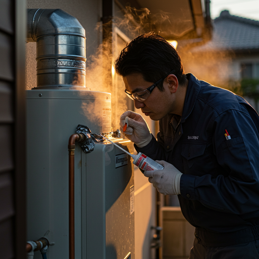 燃焼臭・排気臭が残る理由