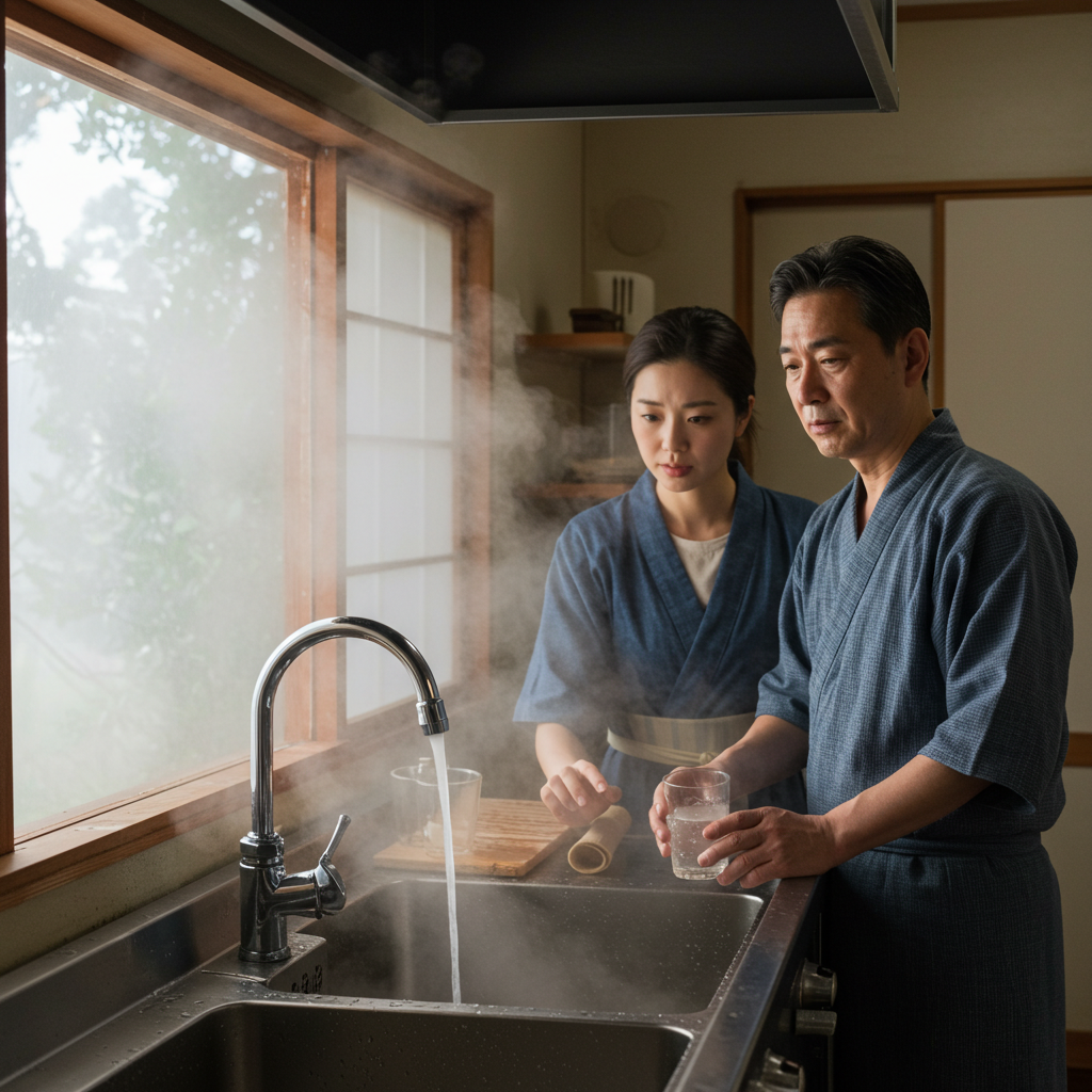 お湯だけ茶色くなる理由