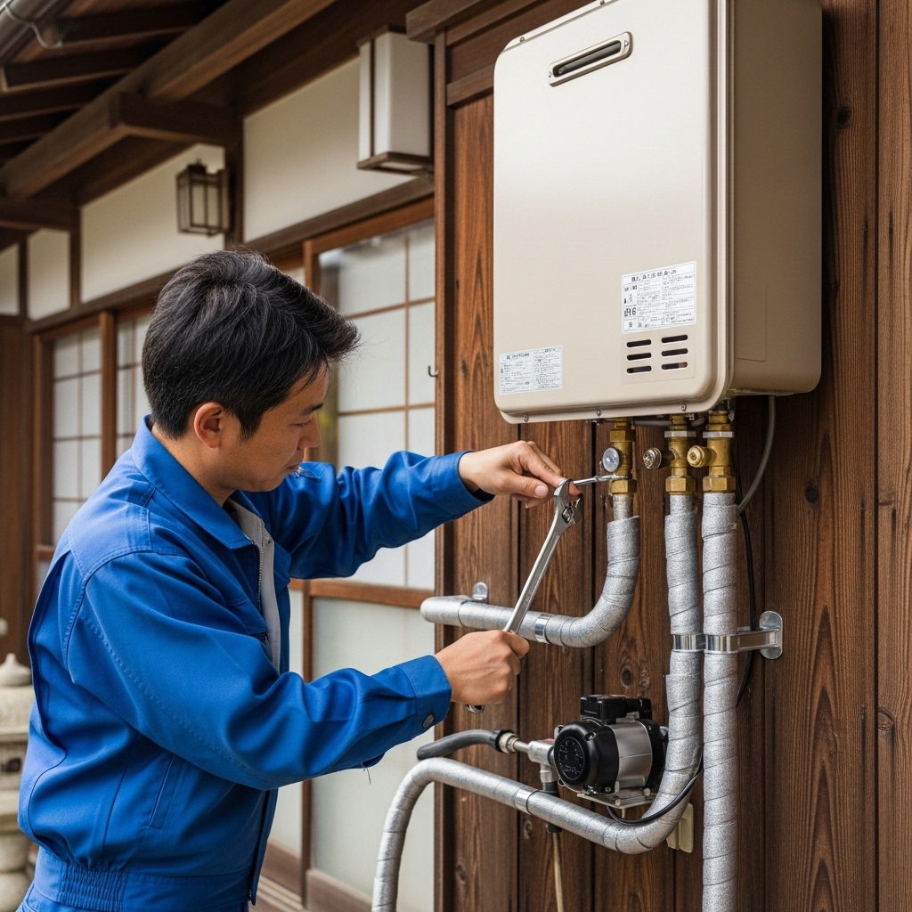 循環ポンプのうなり音対処