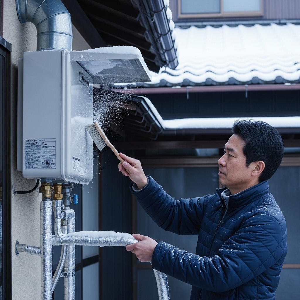 強風・排気不良で消える場合