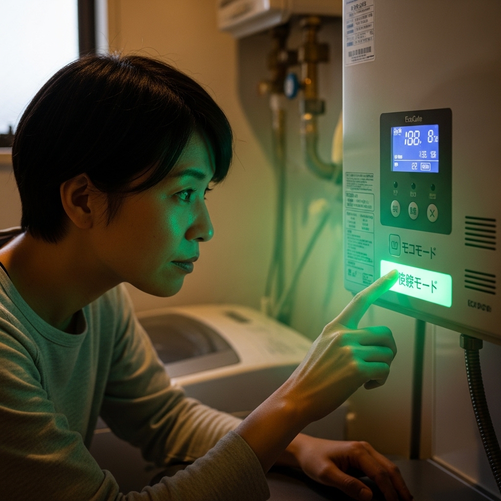 省エネモードと湯切れの関係