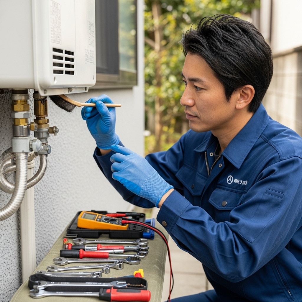 メンテ依頼とバーナー清掃の要点