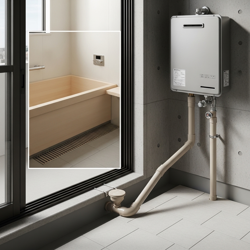 ポコポコ水音と配管内空気