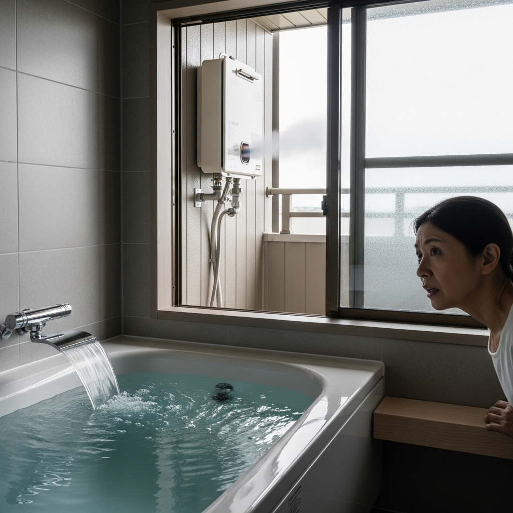 追いだき時の異音