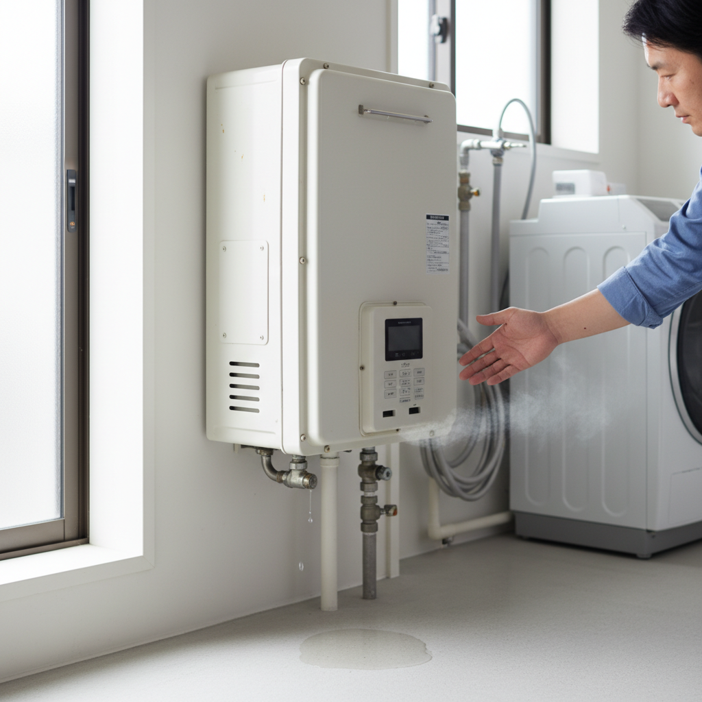 石油給湯器の寿命は?交換時期のサインに関する画像