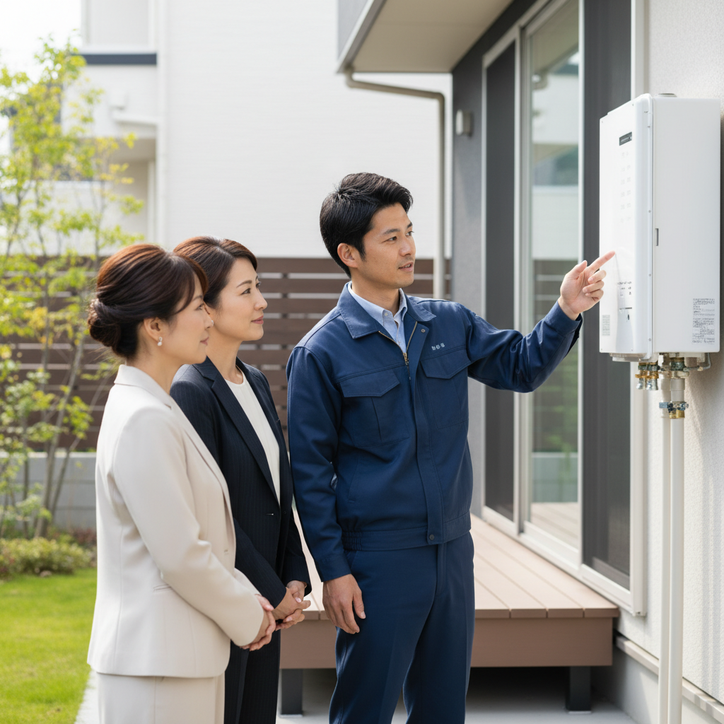 ノーリツ製品の交換を依頼する場合の注意点に関する画像