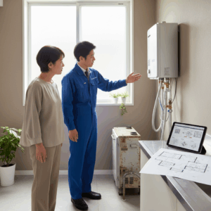 給湯器交換 費用に関する画像