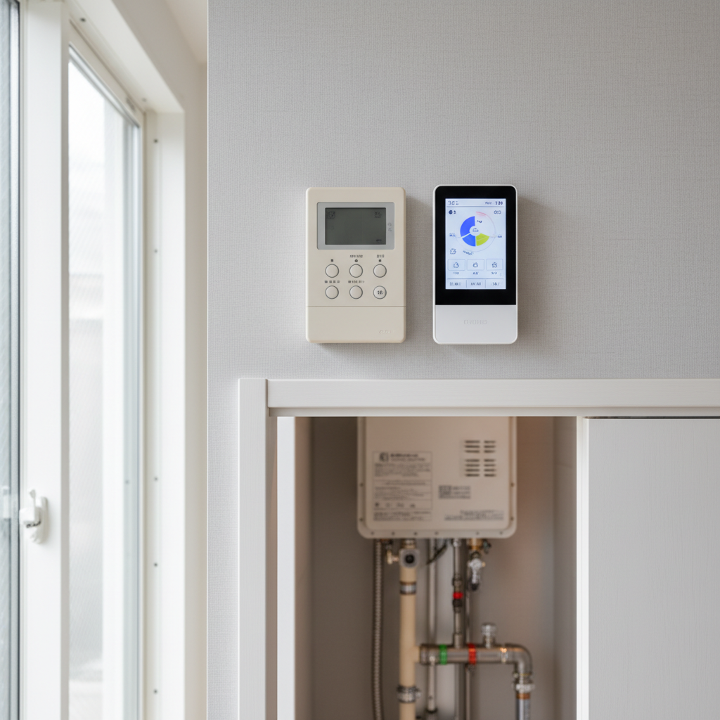給湯器を変えるとリモコンも変わる？に関する画像