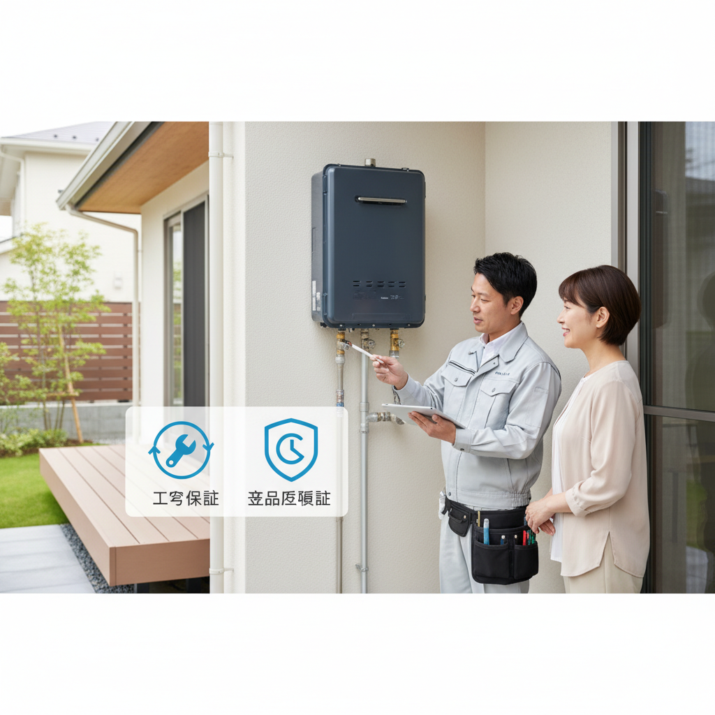 保証やアフターサービスの内容を比較するに関する画像