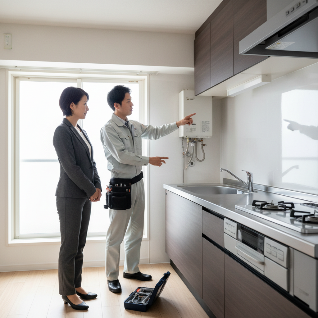 賃貸マンションの場合は大家さん(貸主)負担に関する画像