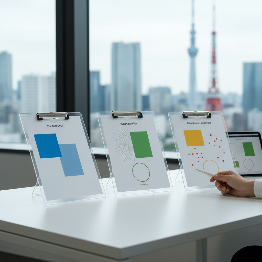 料金体系の明確さで比較するに関する画像