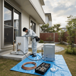 給湯器交換 石油に関する画像