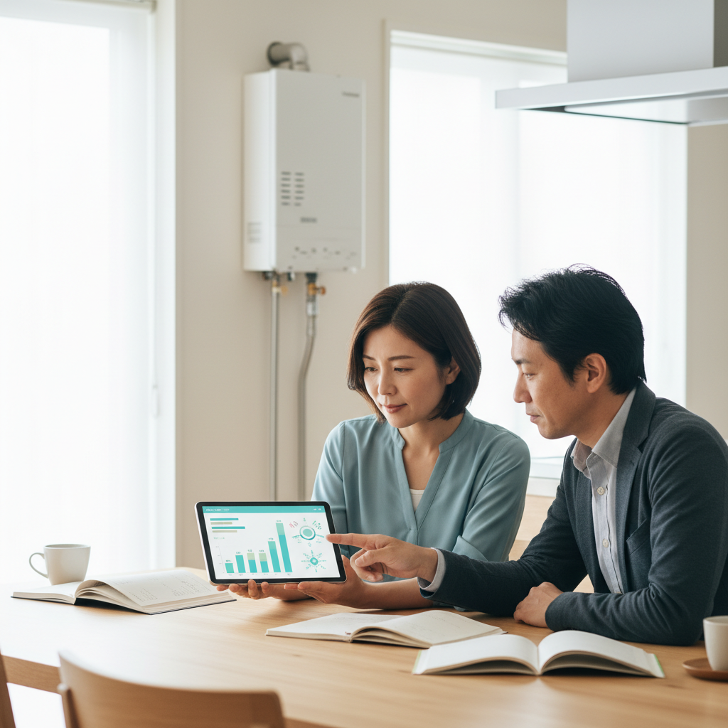 給湯器交換業者ランキングや口コミの活用方法に関する画像