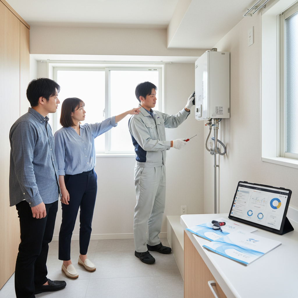 緊急時の給湯器交換：迅速な対応のポイントに関する画像