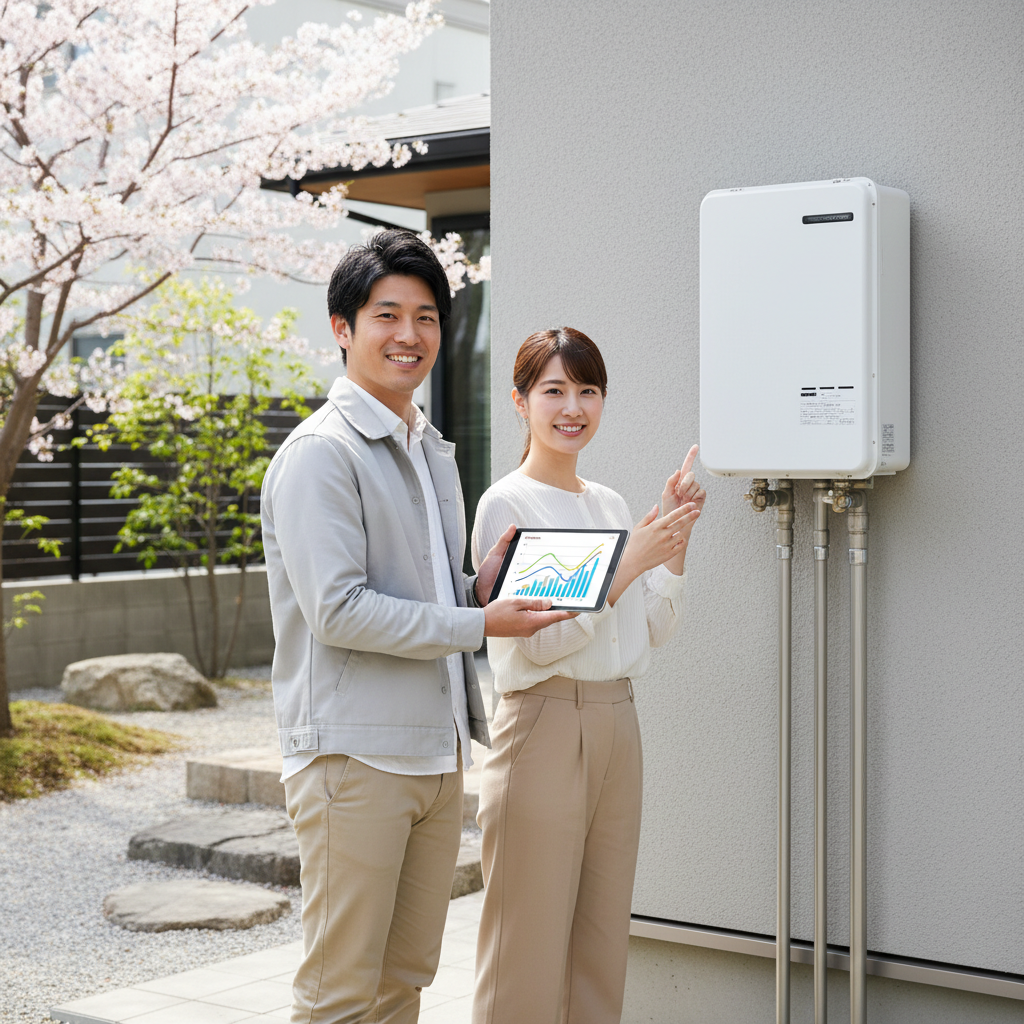 ニチガスで利用できる給湯器の補助金制度に関する画像