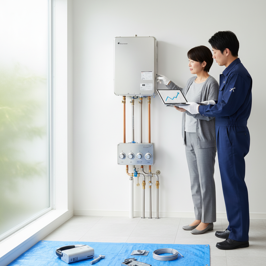 給湯器交換の平均費用はいくらですか？に関する画像