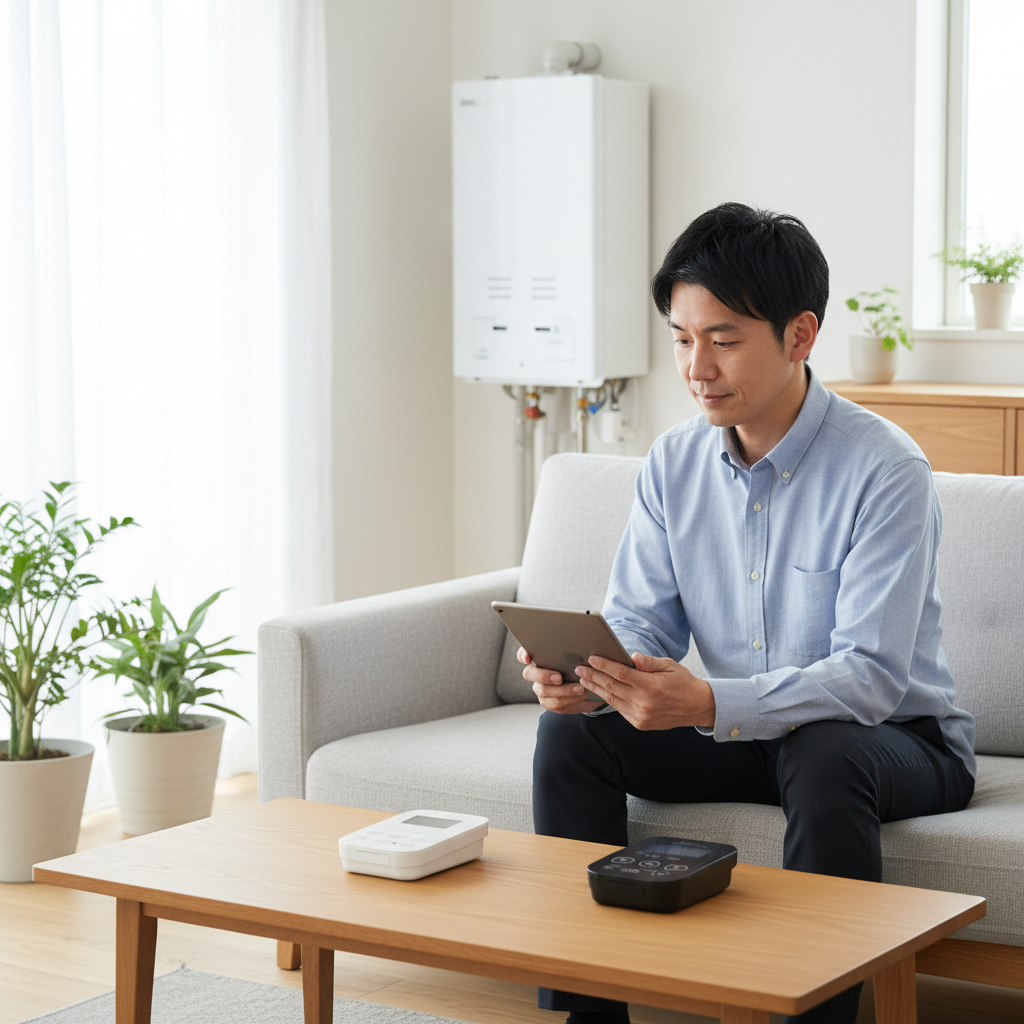 ノーリツ公式のリモコン対応表の確認方法に関する画像