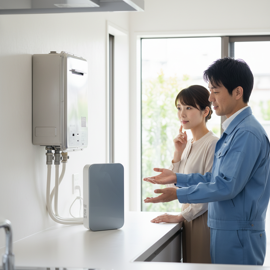 原則は「給湯器とリモコンの同時交換」が必要に関する画像