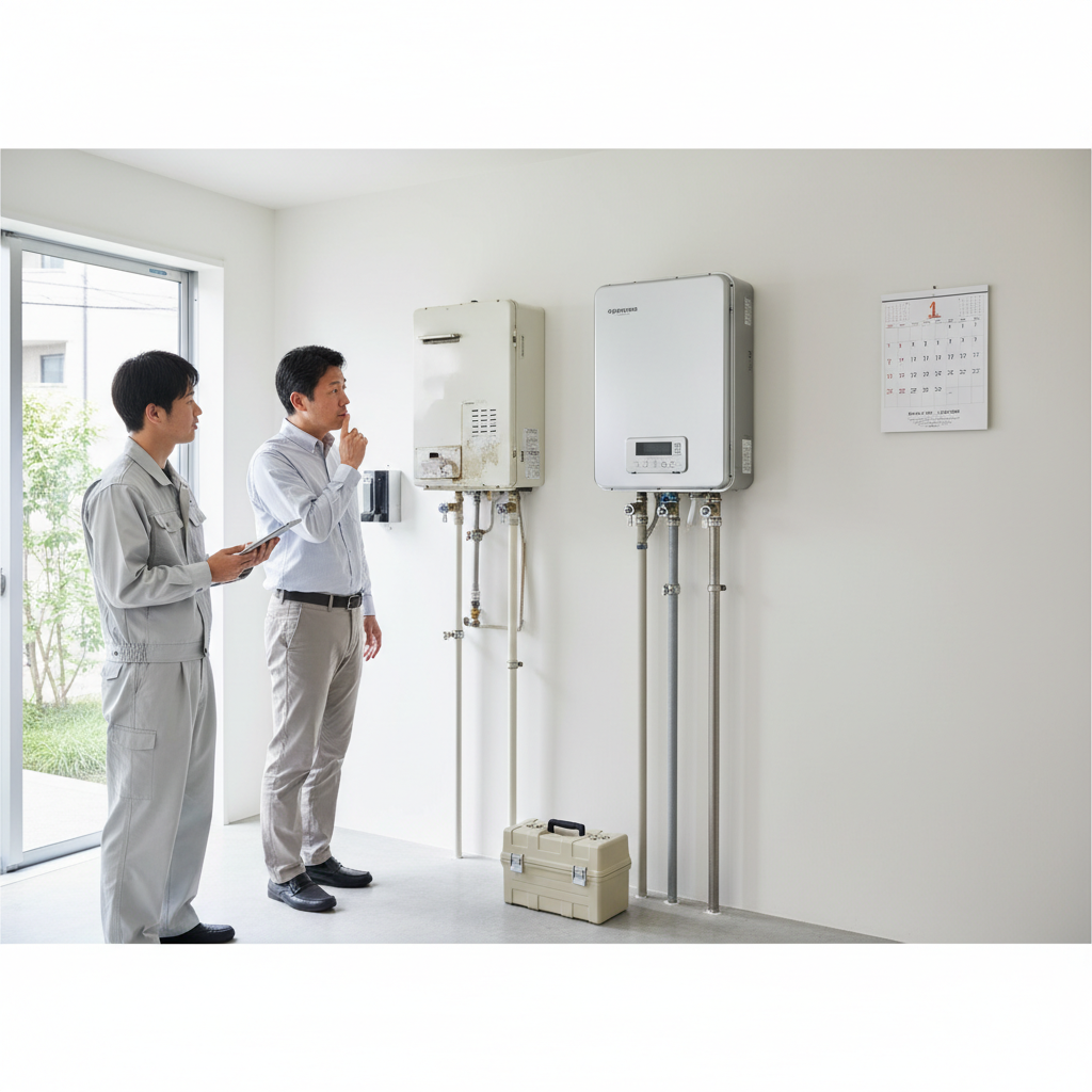 給湯器は20年や30年も使える？【寿命の限界】に関する画像