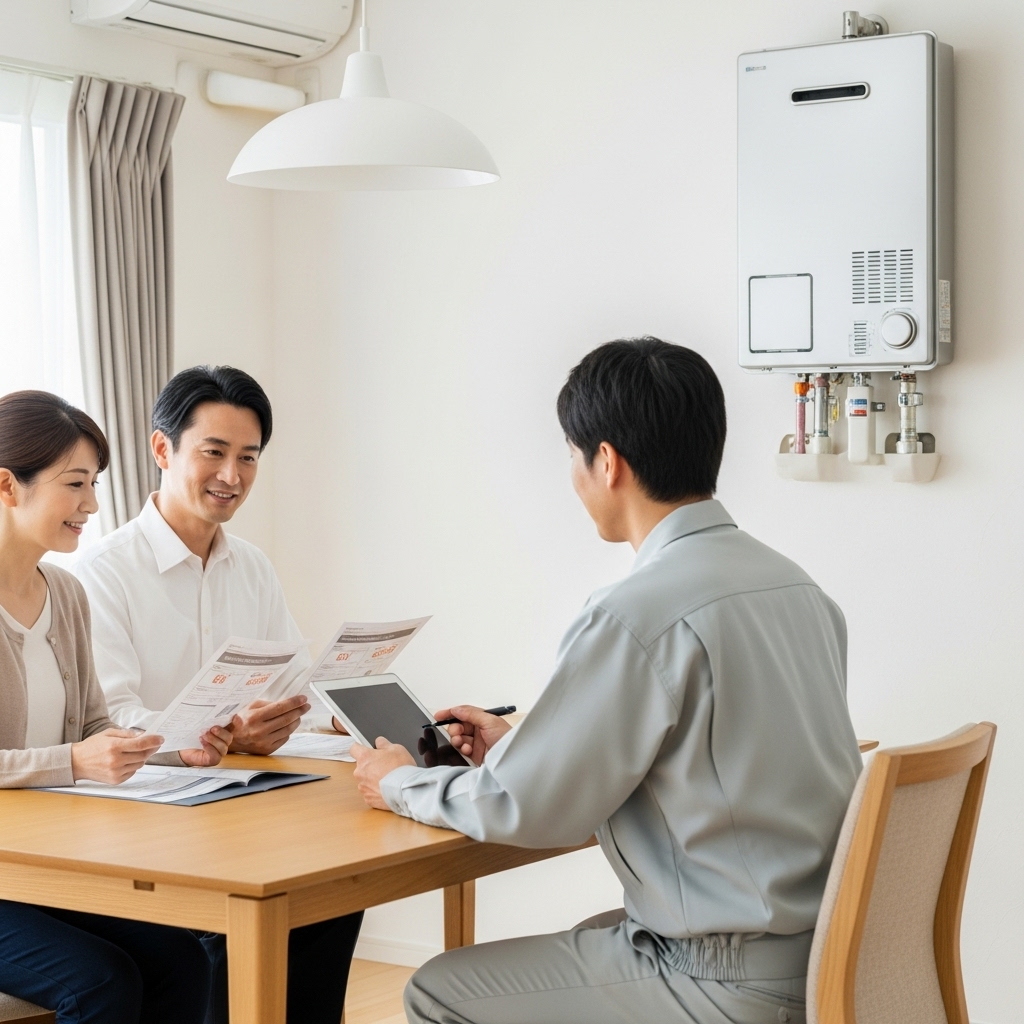 給湯器の交換料金はいくらくらいが相場ですか？キンライサーとの比較