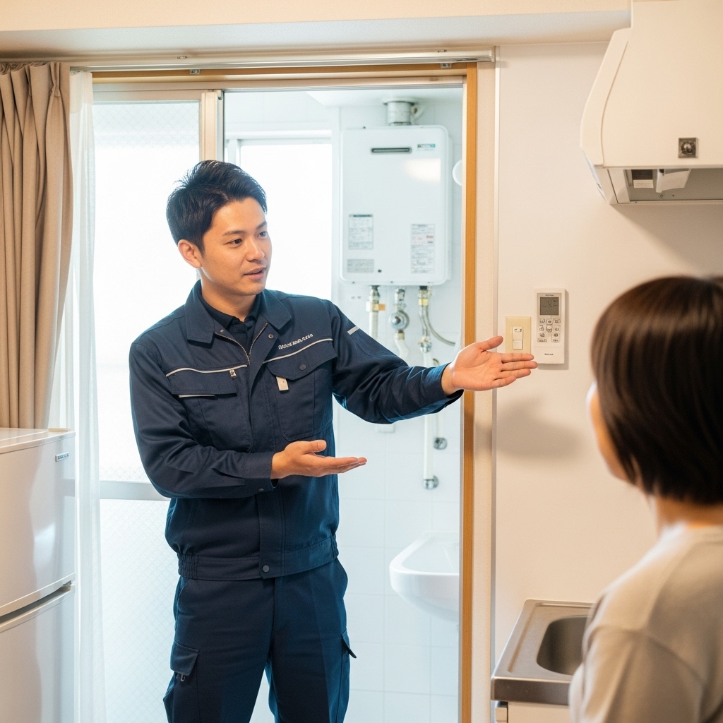 アパートでの工事と室内への立ち入りについてに関する画像