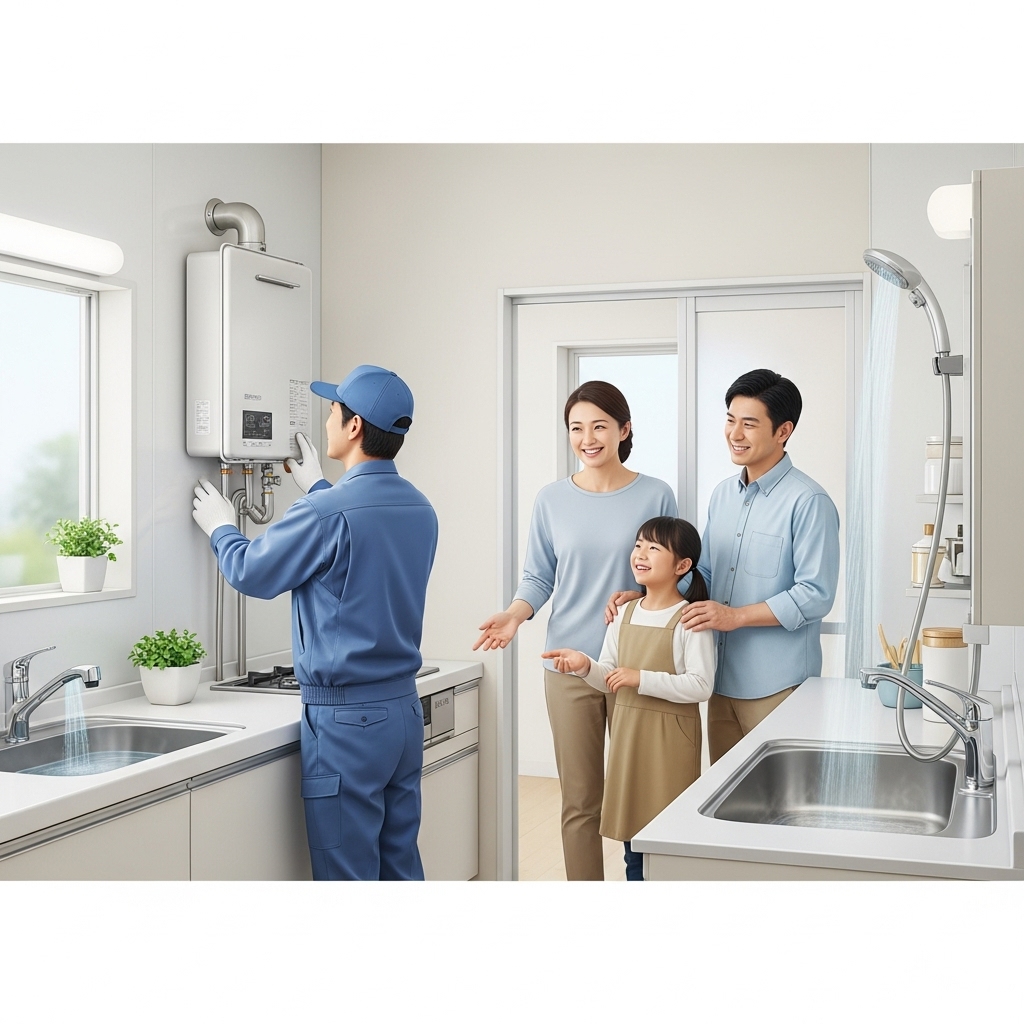 20号給湯器の交換費用に関する画像