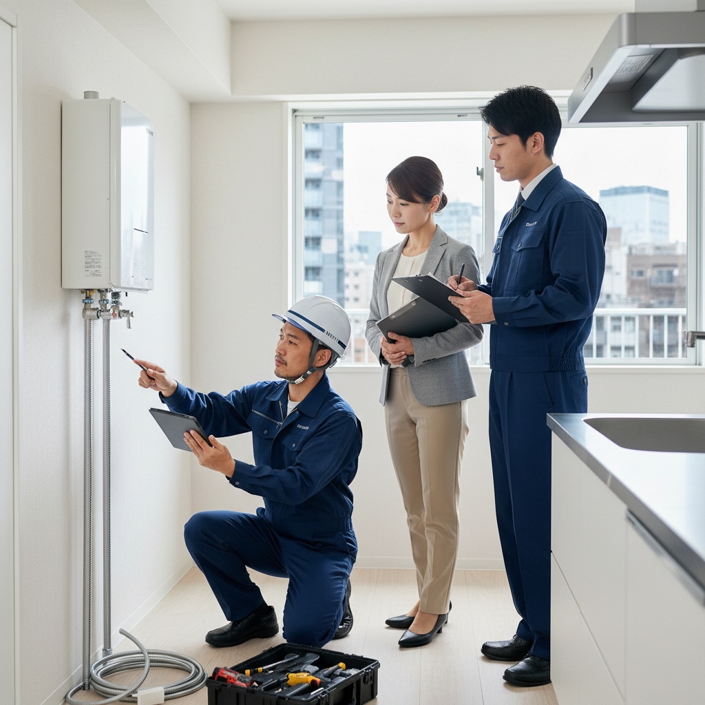 資格の有無は必ず確認(ガス機器設置スペシャリストなど)に関する画像