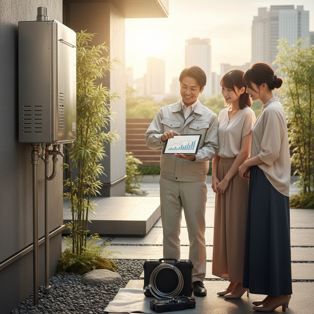 給湯器交換業者ランキングとおすすめに関する画像