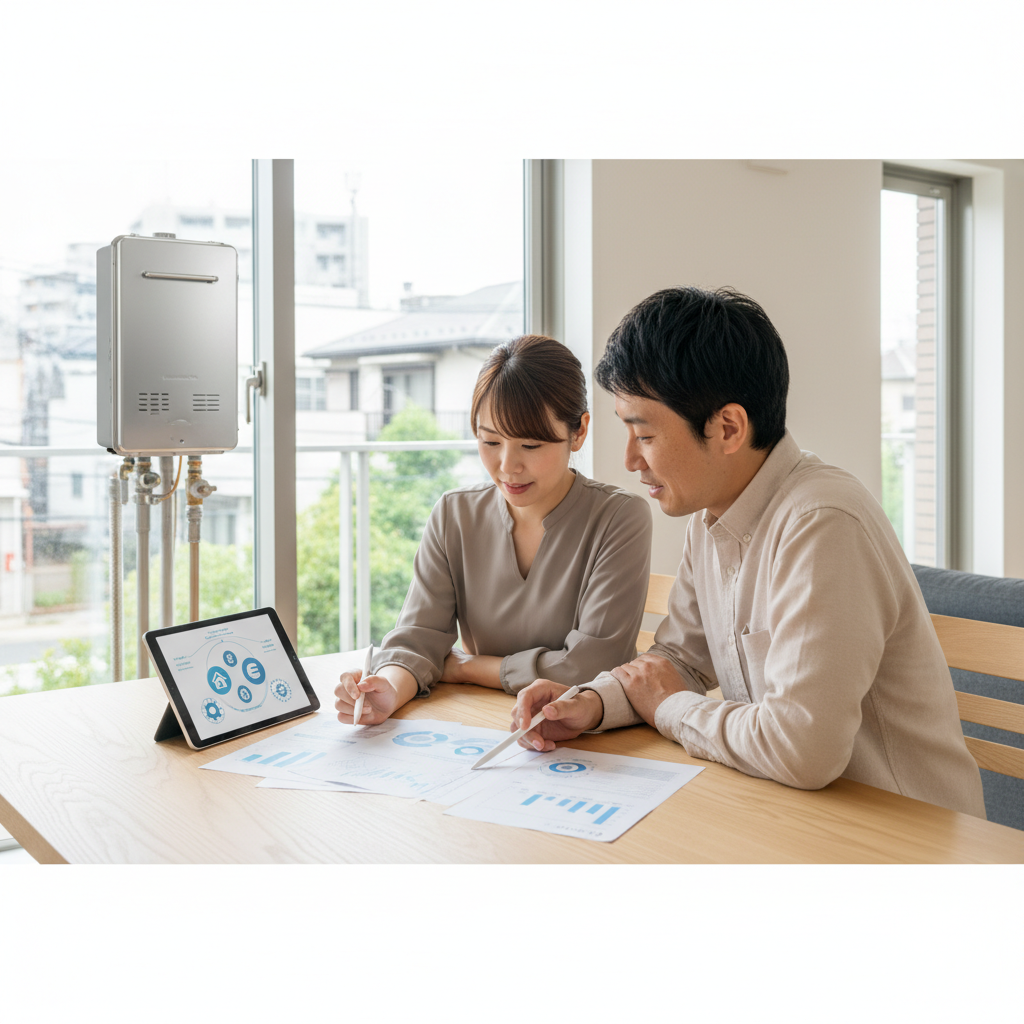 給湯器交換業者選びのポイントに関する画像