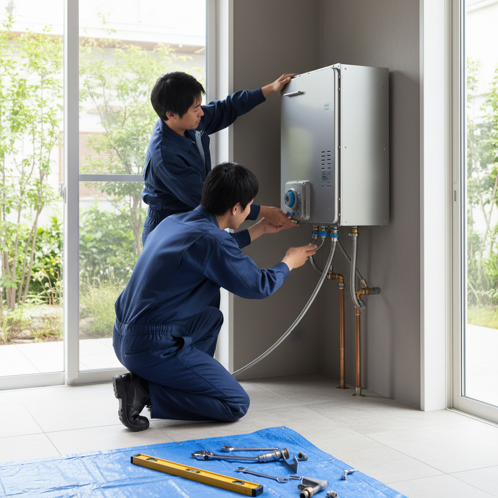 給湯器 工事費込み 相場に関する画像